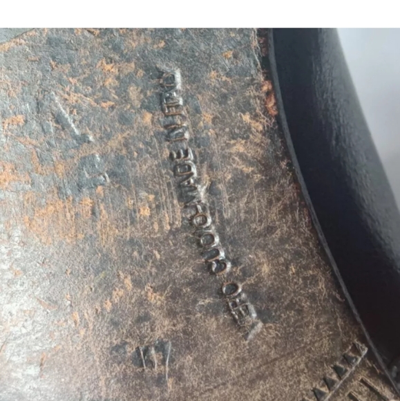 AREA FORTE Italian Leather Boots Brown Chelsea Boots Mens Size 11 Medium - Picture 12 of 12